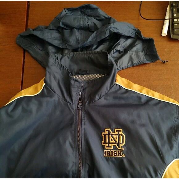 Vintage G-III Notre Dame Fighting Irish Full Zip Jacket - LARGE - Picture 11 of 11